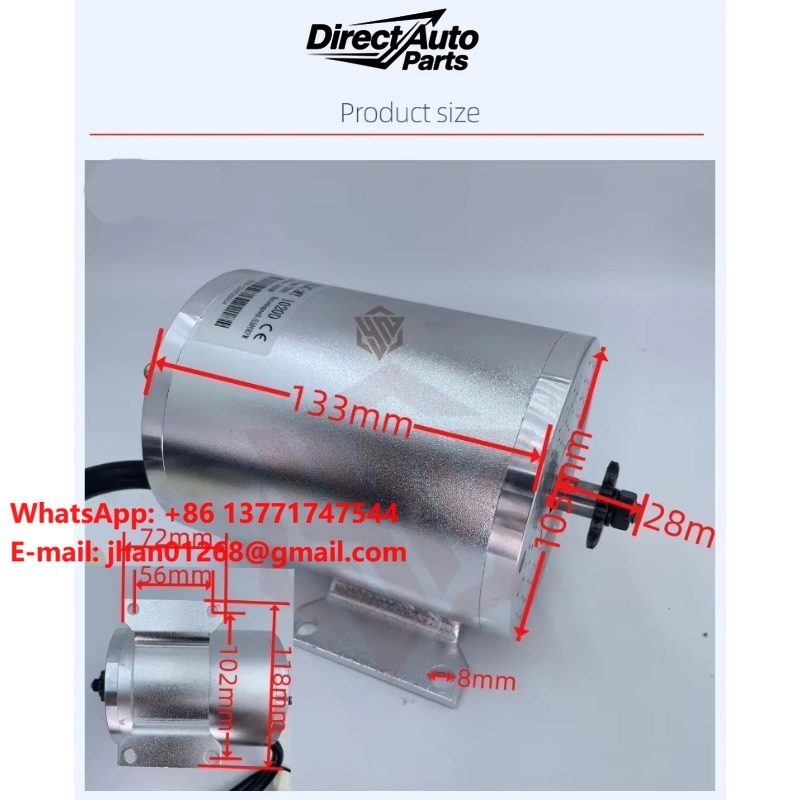 Electric Motorcycle Conversion Kit 72V - Kit de Conversión de Motor Eléctrico