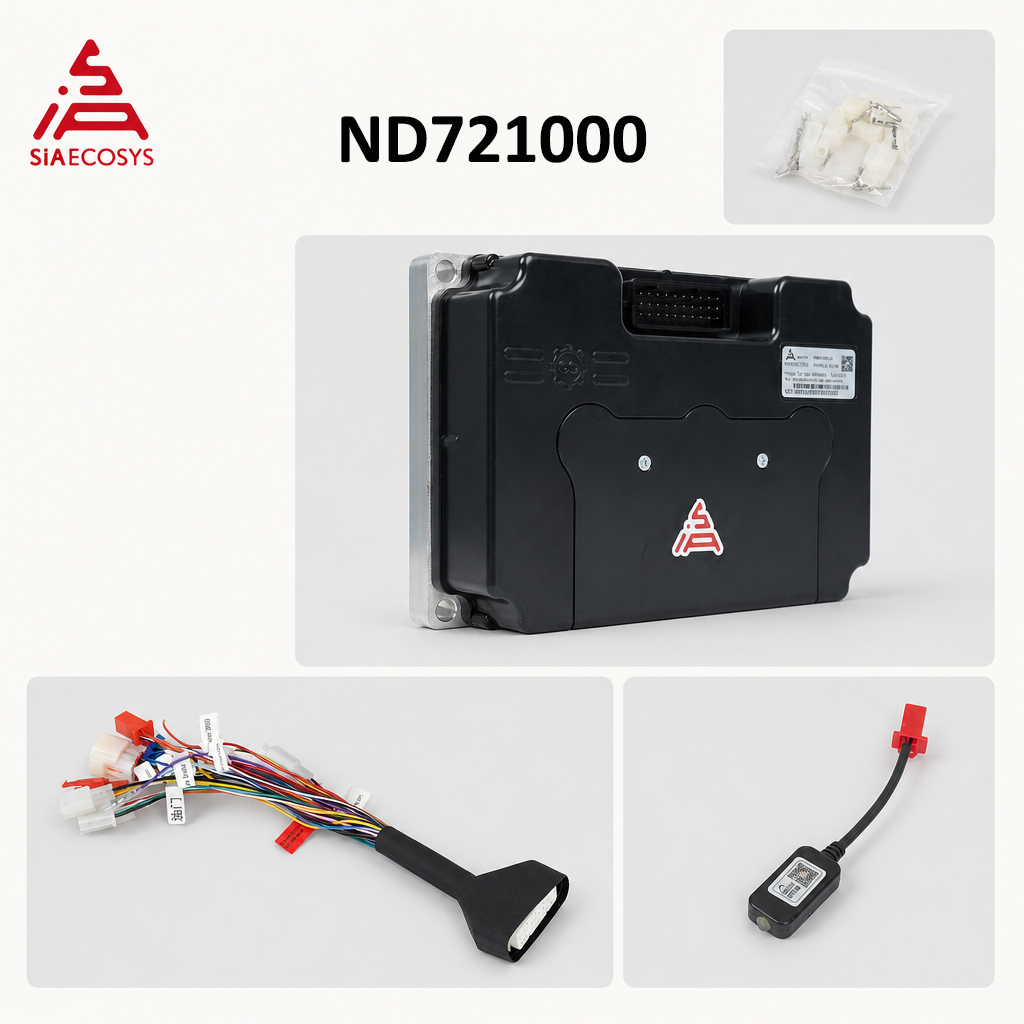 Fardriver Controller 72V 500A - FARDRIVER ND721000, controlador de onda sinusoidal
