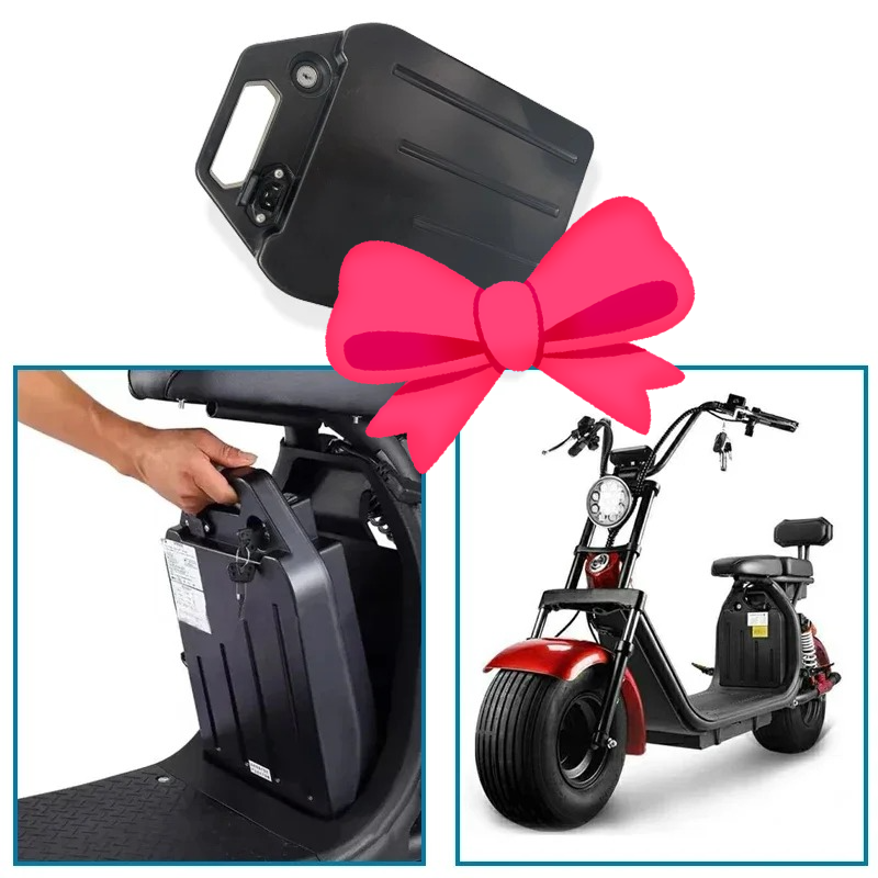 Paquete de baterías de iones d - 60V 30Ah Electric Scooter Battery reseña y precio