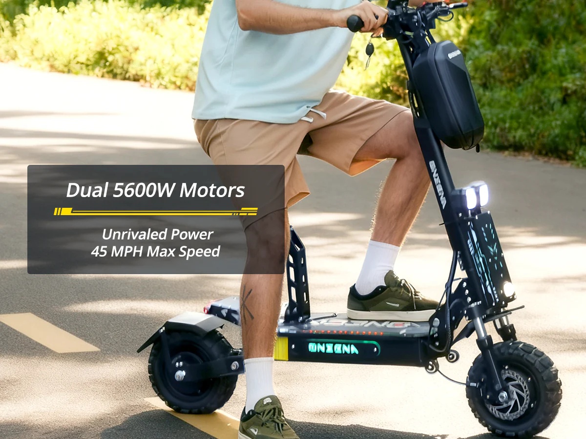Patinete Eléctrico para Adulto - 60V 5600W Dual Motor Electric Scooter reseña y precio