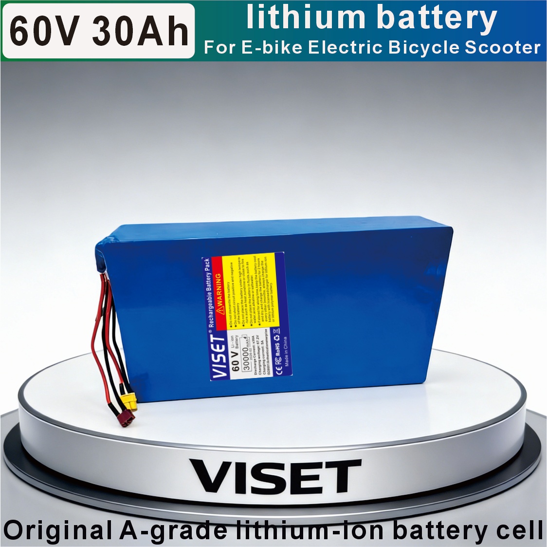 Batería para Bicicleta/Motocic - 60V 30Ah Electric Scooter Battery reseña y precio