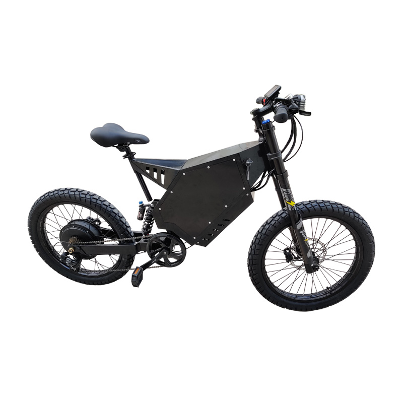 Potente bicicleta eléctrica de - 72V 12000W Electric Dirt Bike reseña y precio