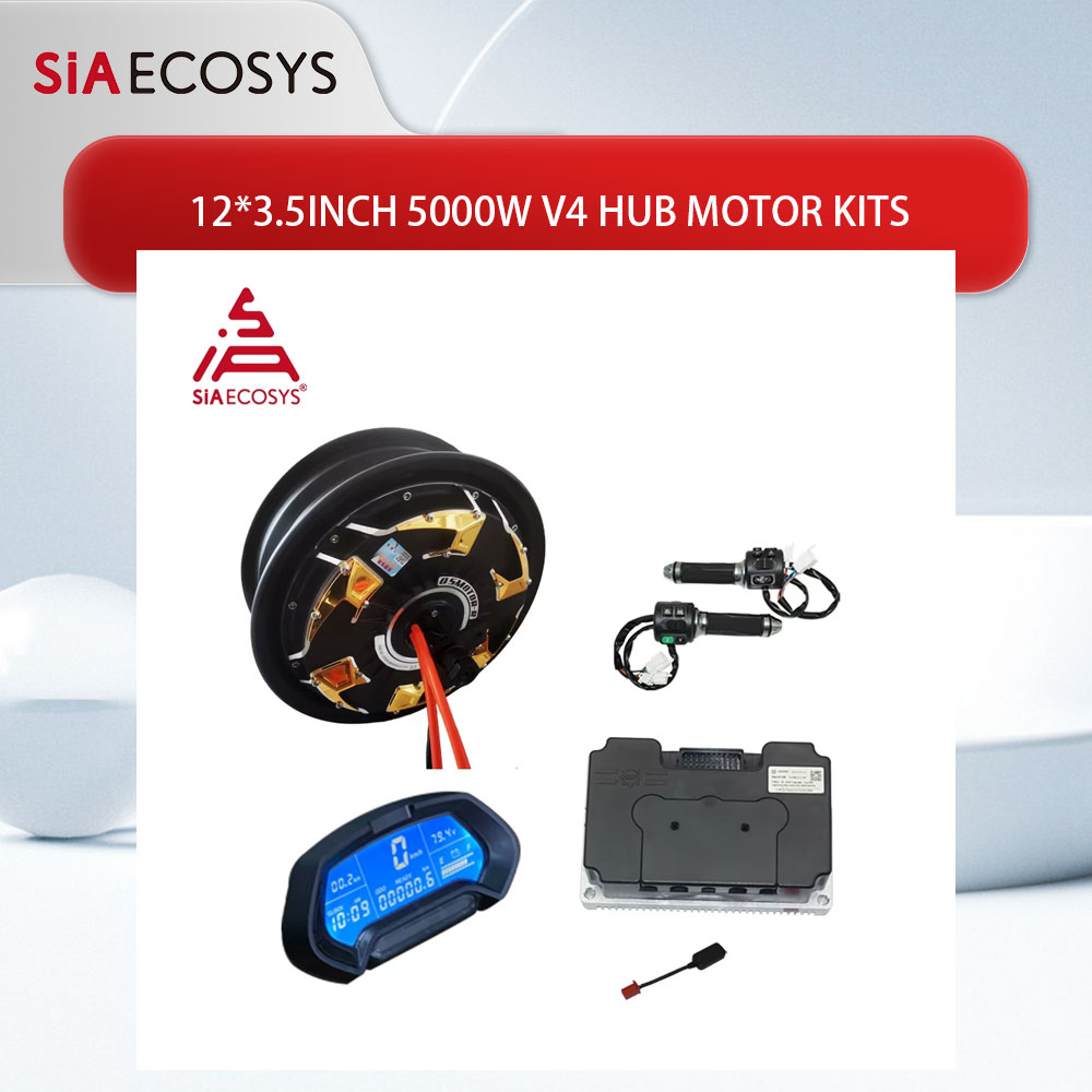 Motor QS de 12x3,5 pulgadas, 5 - 72V 5000W Electric Motorcycle reseña y precio